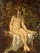 Thomas Couture Little Bather USA oil painting artist